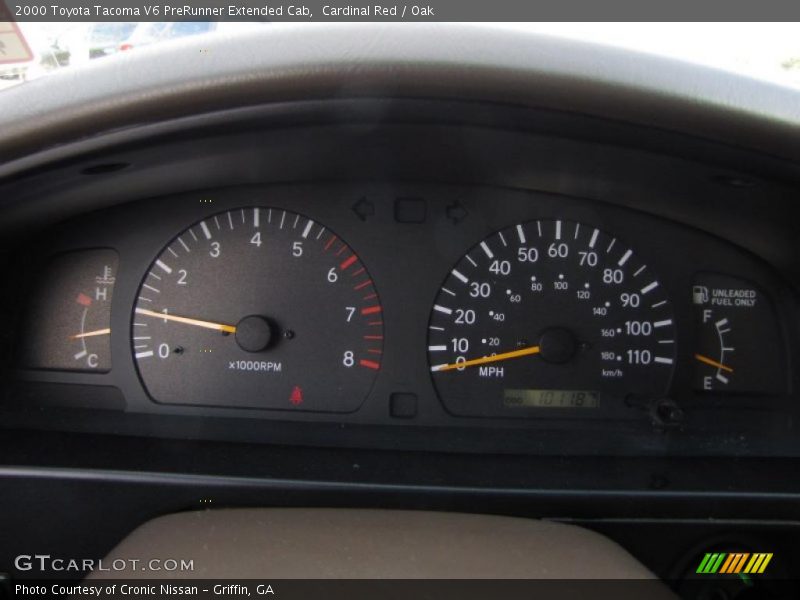  2000 Tacoma V6 PreRunner Extended Cab V6 PreRunner Extended Cab Gauges