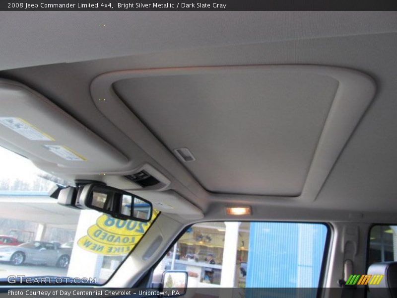 Bright Silver Metallic / Dark Slate Gray 2008 Jeep Commander Limited 4x4