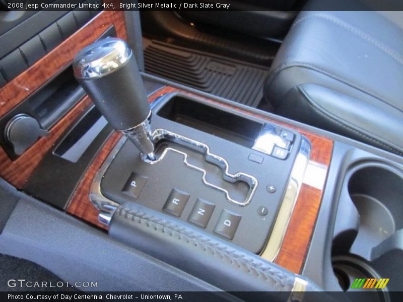Bright Silver Metallic / Dark Slate Gray 2008 Jeep Commander Limited 4x4