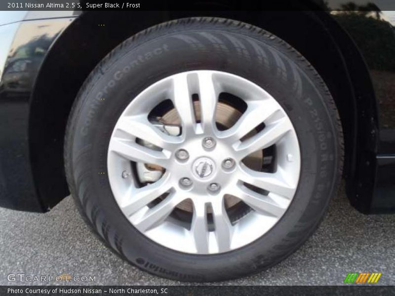 Super Black / Frost 2011 Nissan Altima 2.5 S