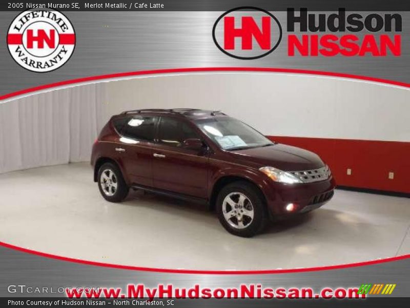 Merlot Metallic / Cafe Latte 2005 Nissan Murano SE