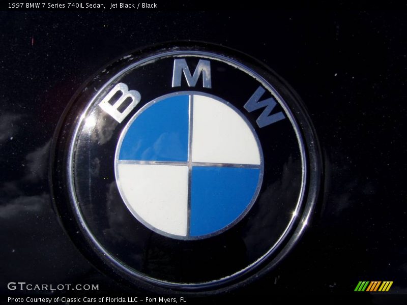 Jet Black / Black 1997 BMW 7 Series 740iL Sedan