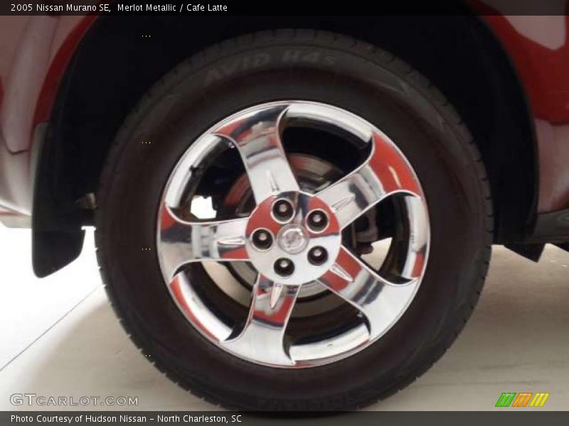 Merlot Metallic / Cafe Latte 2005 Nissan Murano SE