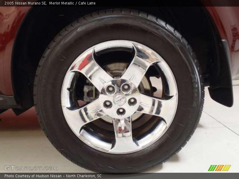 Merlot Metallic / Cafe Latte 2005 Nissan Murano SE