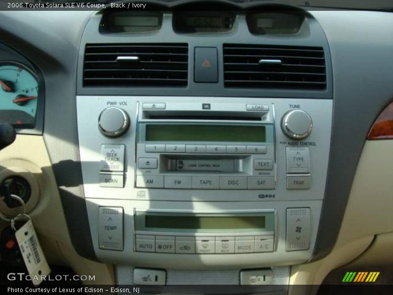 Black / Ivory 2006 Toyota Solara SLE V6 Coupe