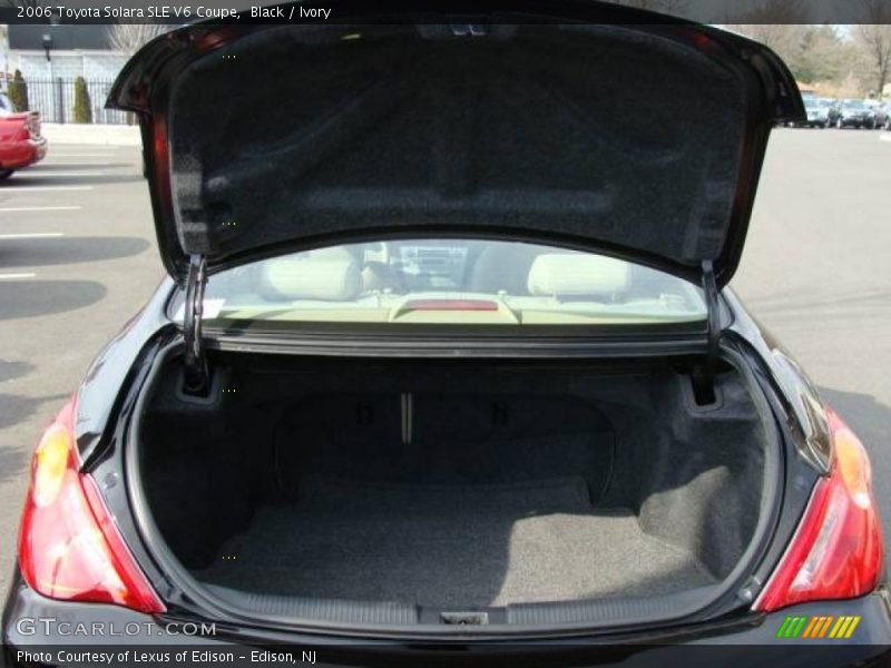 Black / Ivory 2006 Toyota Solara SLE V6 Coupe