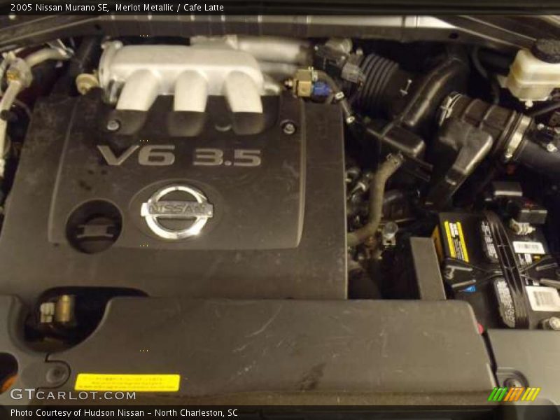 Merlot Metallic / Cafe Latte 2005 Nissan Murano SE