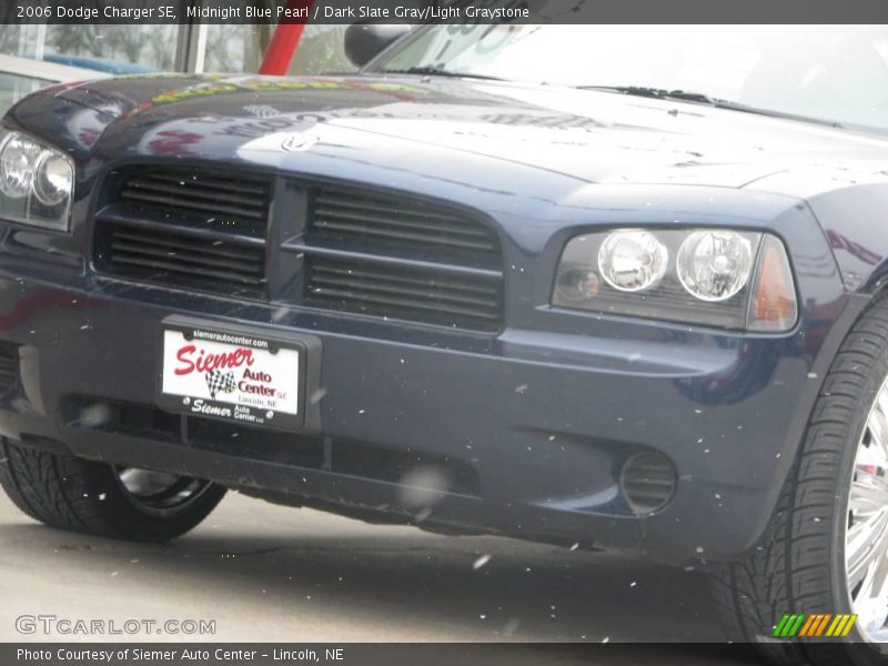 Midnight Blue Pearl / Dark Slate Gray/Light Graystone 2006 Dodge Charger SE