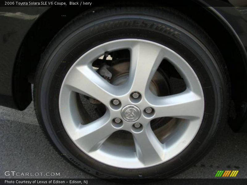 Black / Ivory 2006 Toyota Solara SLE V6 Coupe