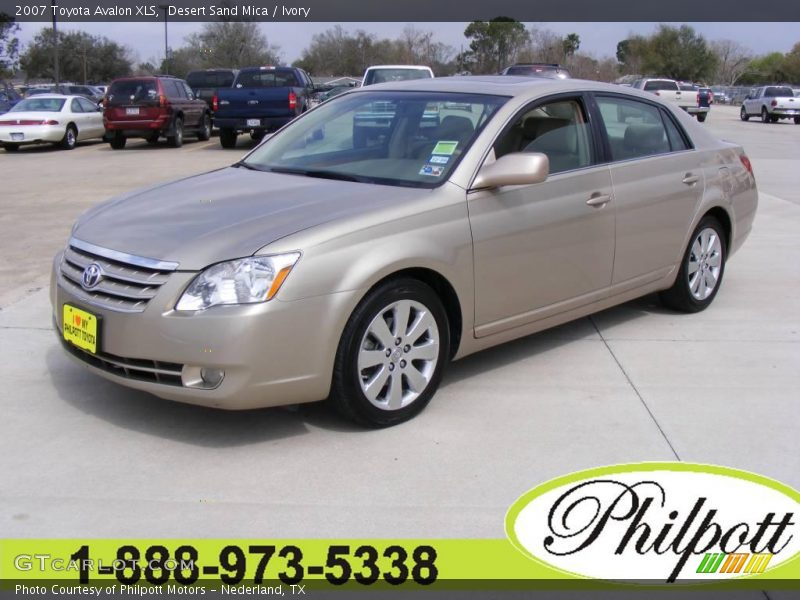 Desert Sand Mica / Ivory 2007 Toyota Avalon XLS