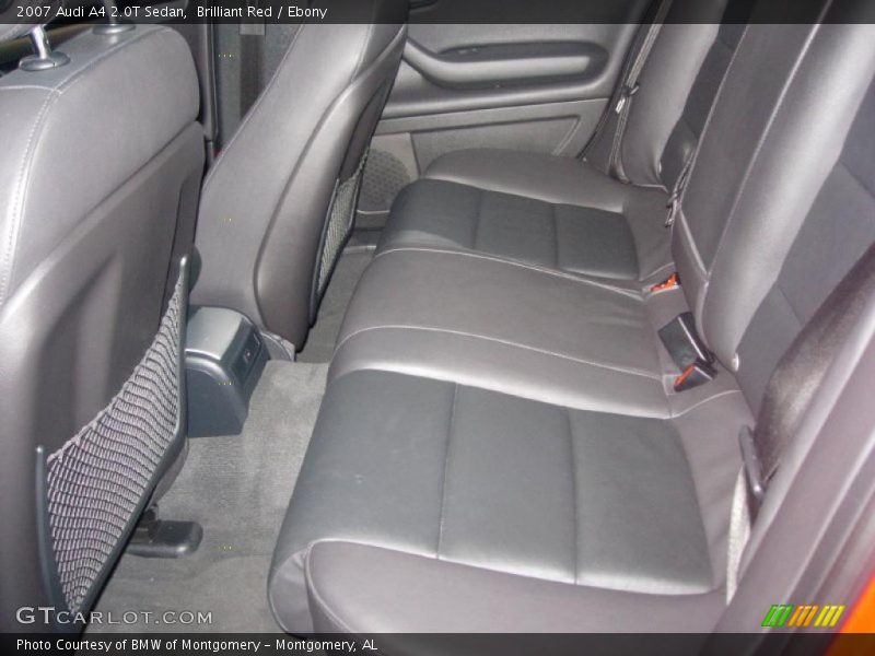Brilliant Red / Ebony 2007 Audi A4 2.0T Sedan