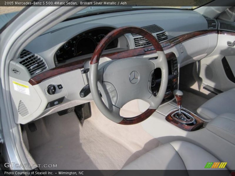  2005 S 500 4Matic Sedan Ash Interior