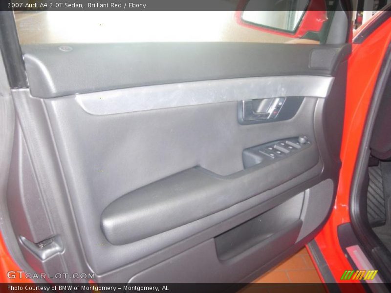 Brilliant Red / Ebony 2007 Audi A4 2.0T Sedan