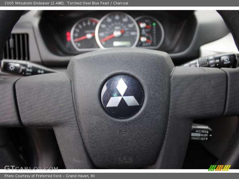 Torched Steel Blue Pearl / Charcoal 2005 Mitsubishi Endeavor LS AWD
