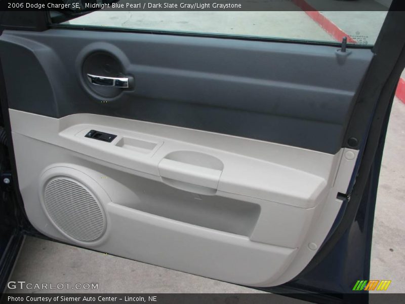 Midnight Blue Pearl / Dark Slate Gray/Light Graystone 2006 Dodge Charger SE