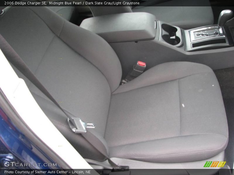 Midnight Blue Pearl / Dark Slate Gray/Light Graystone 2006 Dodge Charger SE