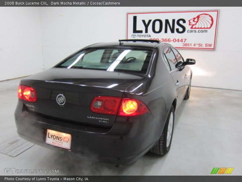 Dark Mocha Metallic / Cocoa/Cashmere 2008 Buick Lucerne CXL