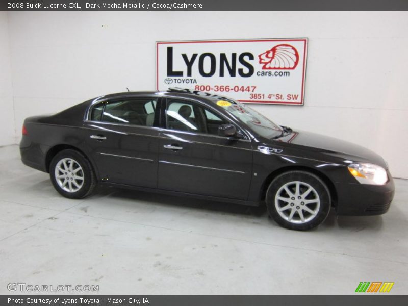 Dark Mocha Metallic / Cocoa/Cashmere 2008 Buick Lucerne CXL