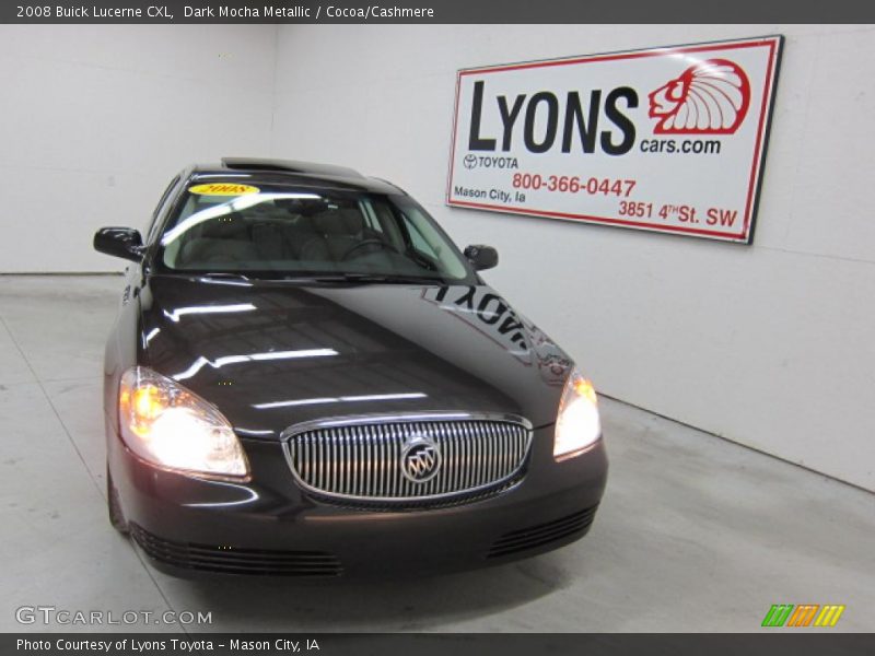 Dark Mocha Metallic / Cocoa/Cashmere 2008 Buick Lucerne CXL