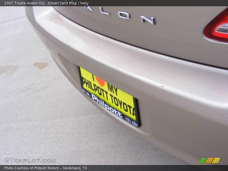 Desert Sand Mica / Ivory 2007 Toyota Avalon XLS