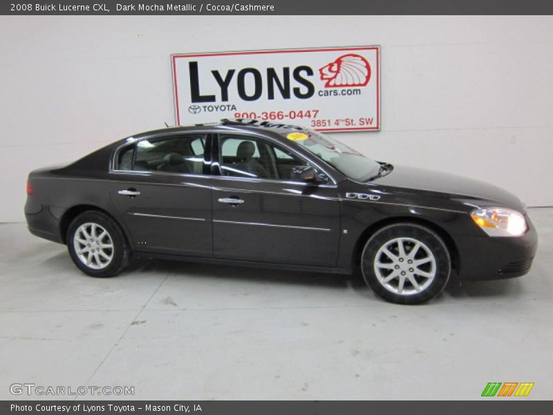 Dark Mocha Metallic / Cocoa/Cashmere 2008 Buick Lucerne CXL