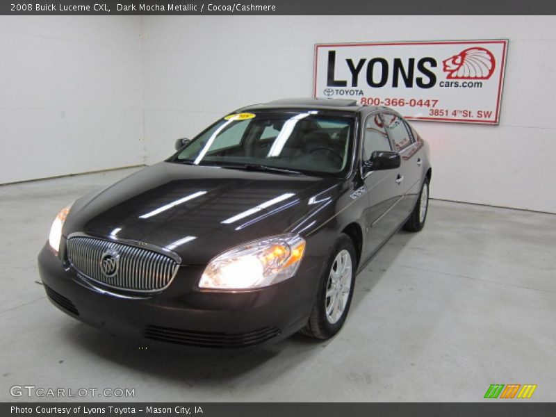 Dark Mocha Metallic / Cocoa/Cashmere 2008 Buick Lucerne CXL