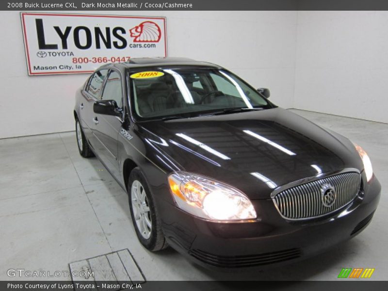 Dark Mocha Metallic / Cocoa/Cashmere 2008 Buick Lucerne CXL