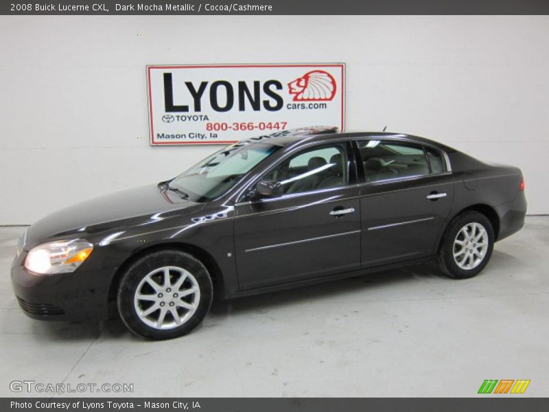 Dark Mocha Metallic / Cocoa/Cashmere 2008 Buick Lucerne CXL