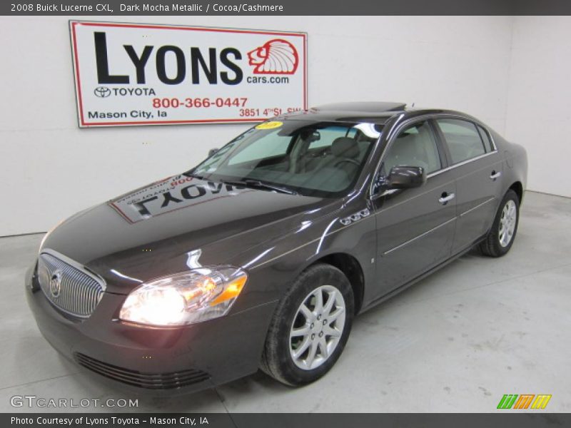 Dark Mocha Metallic / Cocoa/Cashmere 2008 Buick Lucerne CXL