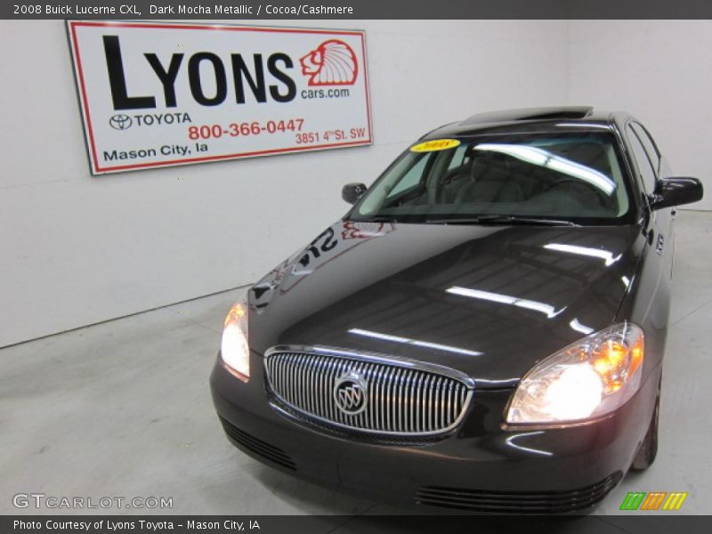 Dark Mocha Metallic / Cocoa/Cashmere 2008 Buick Lucerne CXL