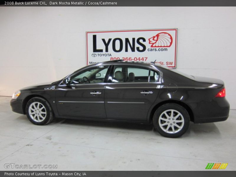 Dark Mocha Metallic / Cocoa/Cashmere 2008 Buick Lucerne CXL