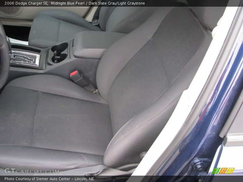 Midnight Blue Pearl / Dark Slate Gray/Light Graystone 2006 Dodge Charger SE