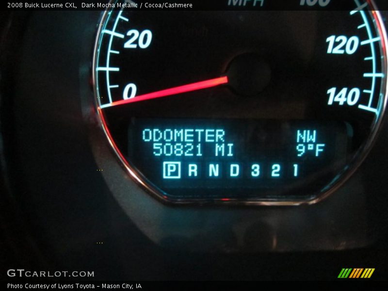 Dark Mocha Metallic / Cocoa/Cashmere 2008 Buick Lucerne CXL