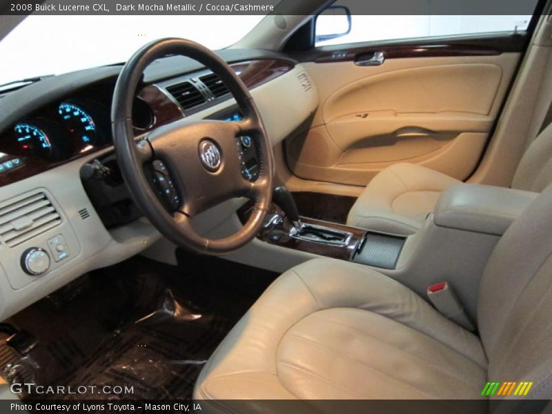 Dark Mocha Metallic / Cocoa/Cashmere 2008 Buick Lucerne CXL