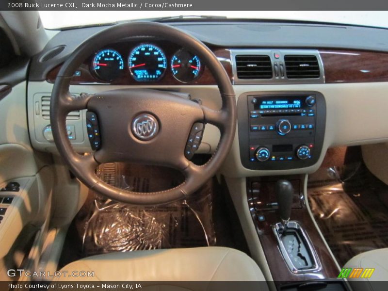 Dark Mocha Metallic / Cocoa/Cashmere 2008 Buick Lucerne CXL