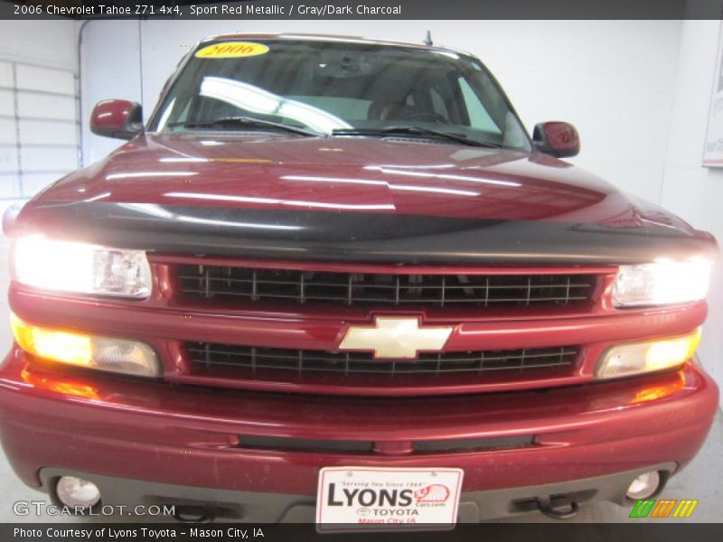 Sport Red Metallic / Gray/Dark Charcoal 2006 Chevrolet Tahoe Z71 4x4