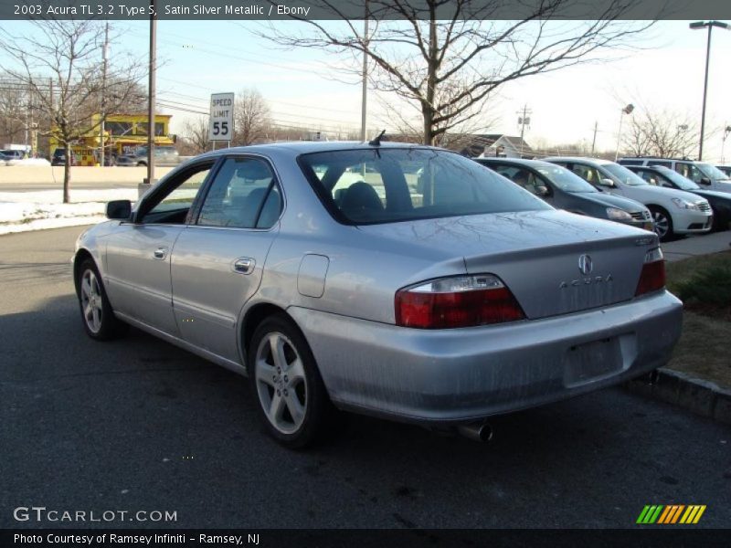 Satin Silver Metallic / Ebony 2003 Acura TL 3.2 Type S