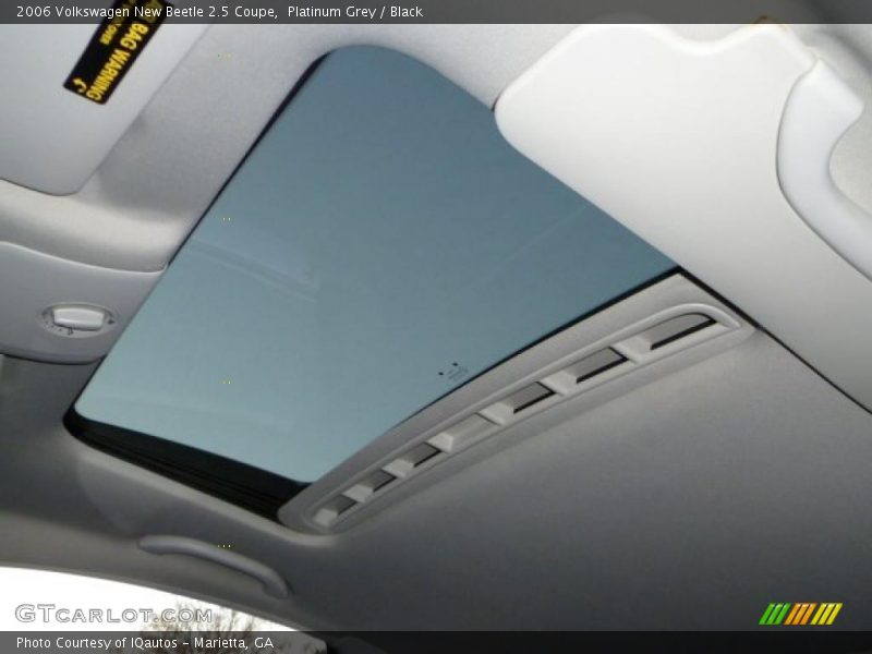 Sunroof of 2006 New Beetle 2.5 Coupe