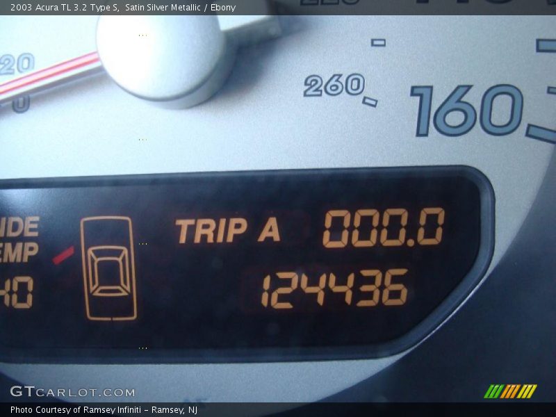 Satin Silver Metallic / Ebony 2003 Acura TL 3.2 Type S