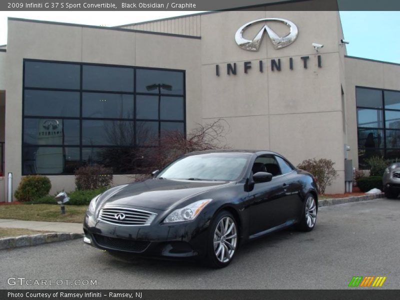 Front 3/4 View of 2009 G 37 S Sport Convertible