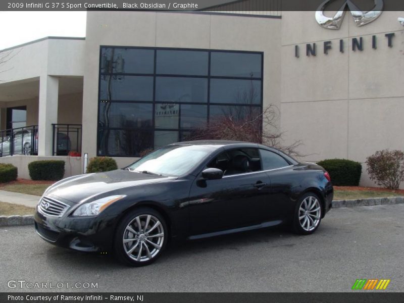  2009 G 37 S Sport Convertible Black Obsidian