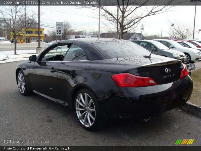  2009 G 37 S Sport Convertible Black Obsidian