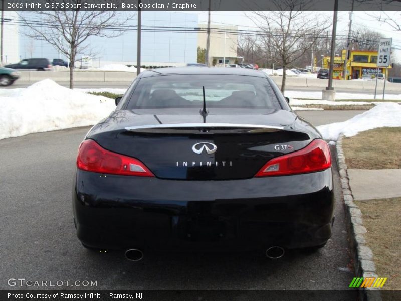  2009 G 37 S Sport Convertible Black Obsidian