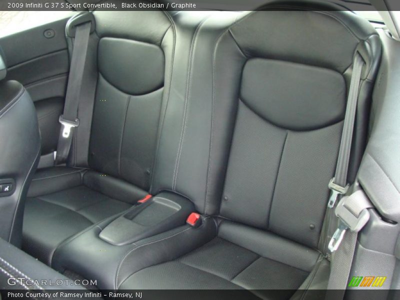  2009 G 37 S Sport Convertible Graphite Interior