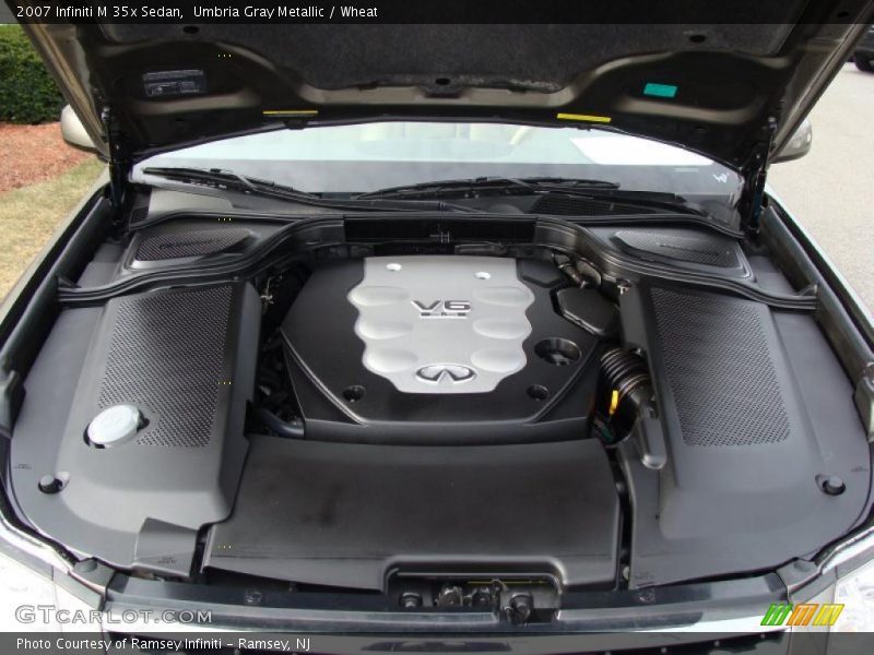 Umbria Gray Metallic / Wheat 2007 Infiniti M 35x Sedan