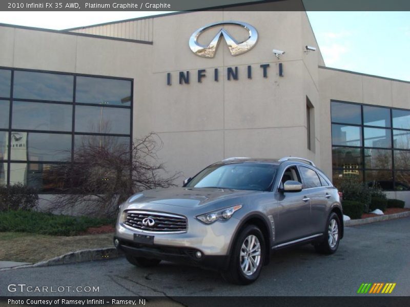 Platinum Graphite / Graphite 2010 Infiniti FX 35 AWD