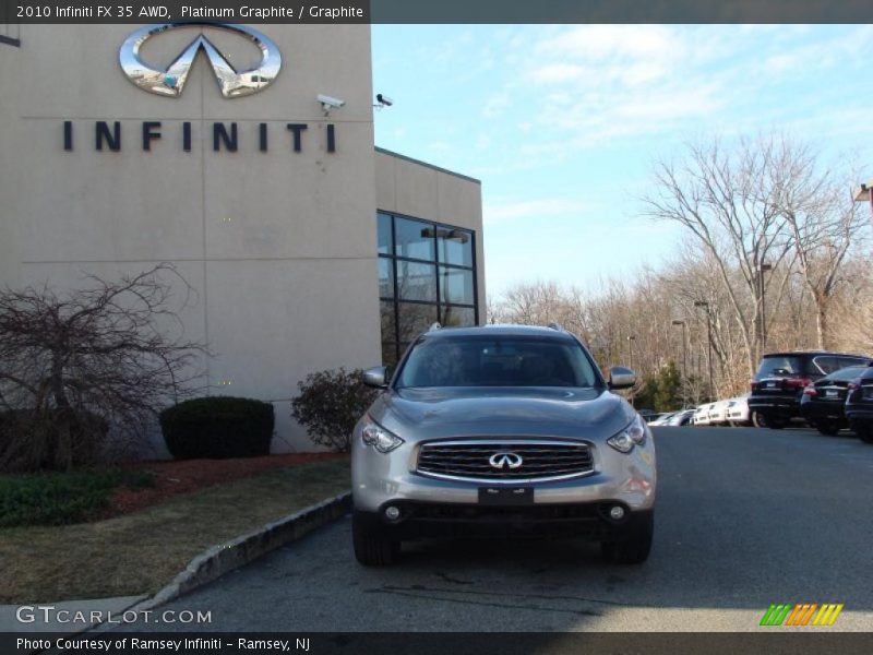 Platinum Graphite / Graphite 2010 Infiniti FX 35 AWD