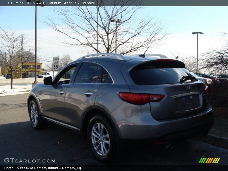 Platinum Graphite / Graphite 2010 Infiniti FX 35 AWD
