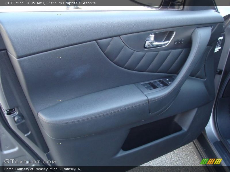 Door Panel of 2010 FX 35 AWD