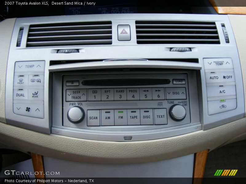 Desert Sand Mica / Ivory 2007 Toyota Avalon XLS